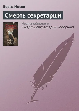 Борис Носик Смерть секретарши обложка книги