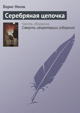 Борис Носик Серебряная цепочка обложка книги