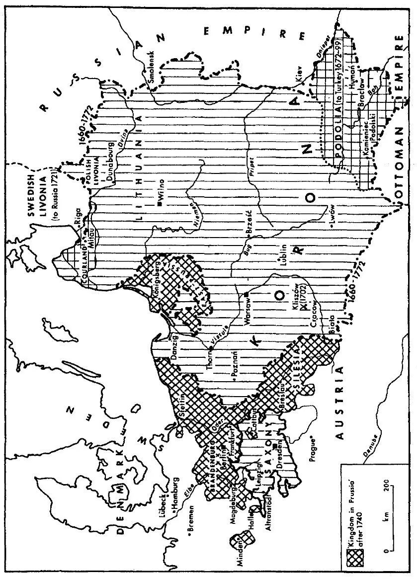 Mapa 20 Saksonia i Polska ok 1750 Pominąwszy wszystkie te względy sam - фото 39