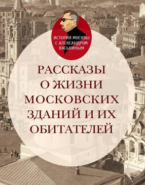 Александр Васькин Рассказы о жизни московских зданий и их обитателей обложка книги