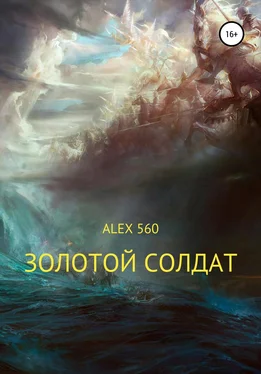 ALEX 560 Золотой солдат обложка книги