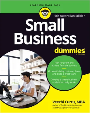Veechi Curtis Small Business for Dummies обложка книги