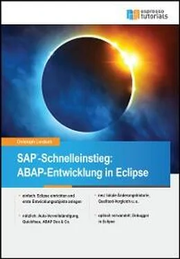 Christoph Lordieck SAP-Schnelleinstieg: ABAP-Entwicklung in Eclipse обложка книги