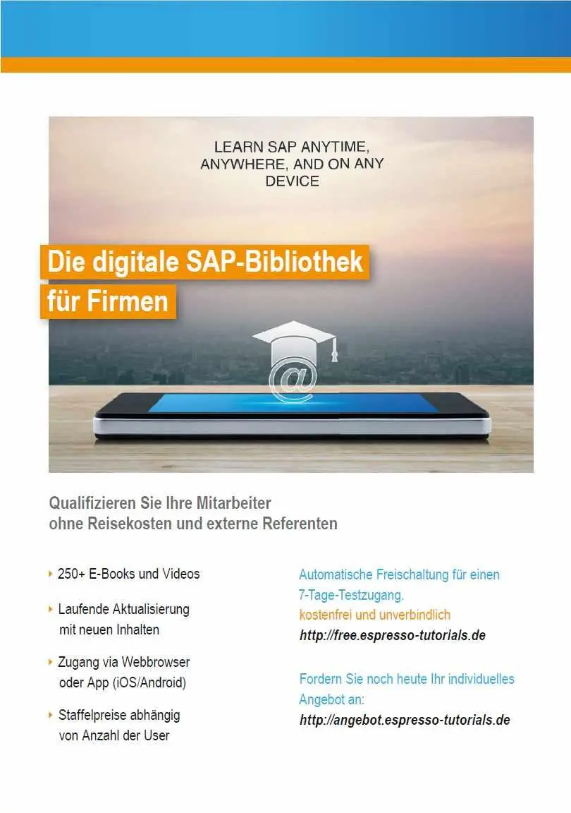 Inhaltsverzeichnis Cover Titelseite Christoph Lordieck SAP - фото 2