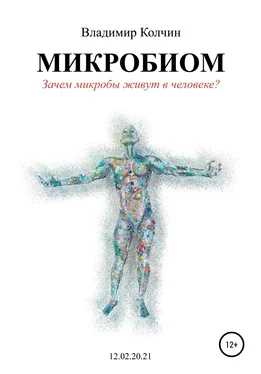 Владимир Колчин Микробиом. Зачем микробы живут в человеке? обложка книги