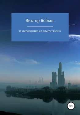 Виктор Бобков О мироздание и Смысле жизни обложка книги