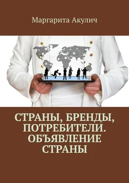 Маргарита Акулич Страны, бренды, потребители. Объявление страны обложка книги