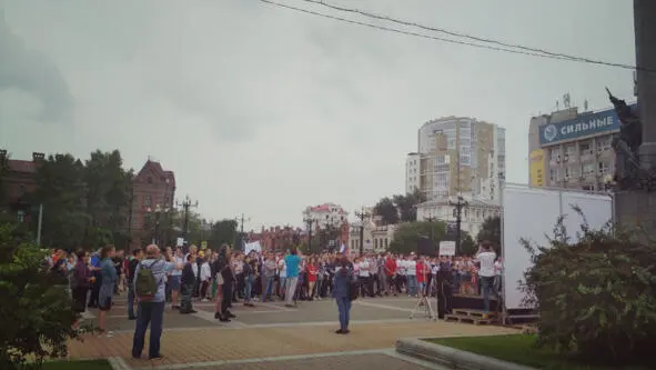 Мирные протесты в Хабаровске Я уже упоминала что в Хабаровске есть что - фото 6