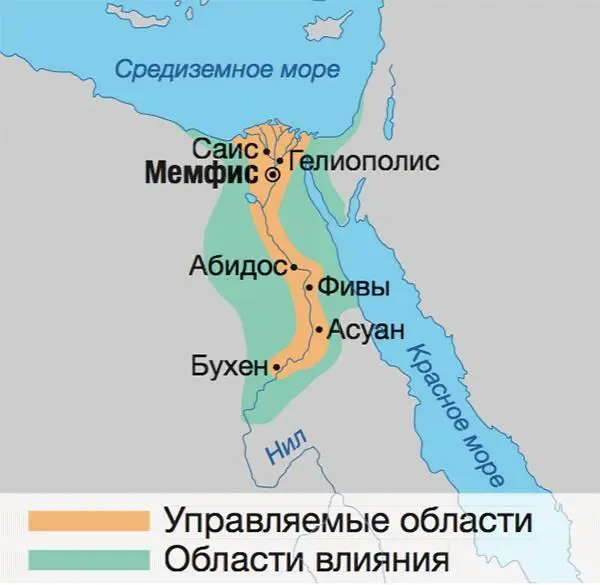 Египет Древнее царство Социальная структура Древнего Египта На вершине - фото 8