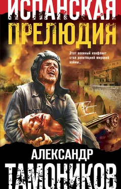 Александр Тамоников Испанская прелюдия обложка книги