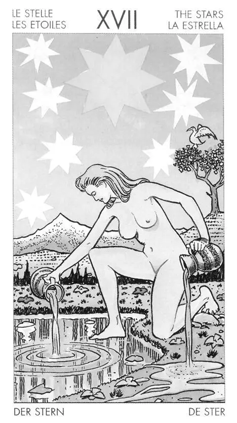 Шестерка Мечей и Звезда Универсальная колода Таро The Universal Tarot - фото 7