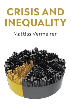 Mattias Vermeiren Crisis and Inequality обложка книги