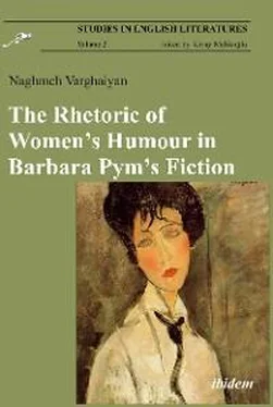 Naghmeh Varghaiyan The Rhetoric of Women’s Humour in Barbara Pym’s Fiction обложка книги