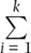indicates summation of the frequencies of the k homozygous genotypes Under - фото 66