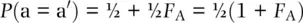 If the parents of individual A are unrelated then F Ais 0 in Eq 218 and - фото 84