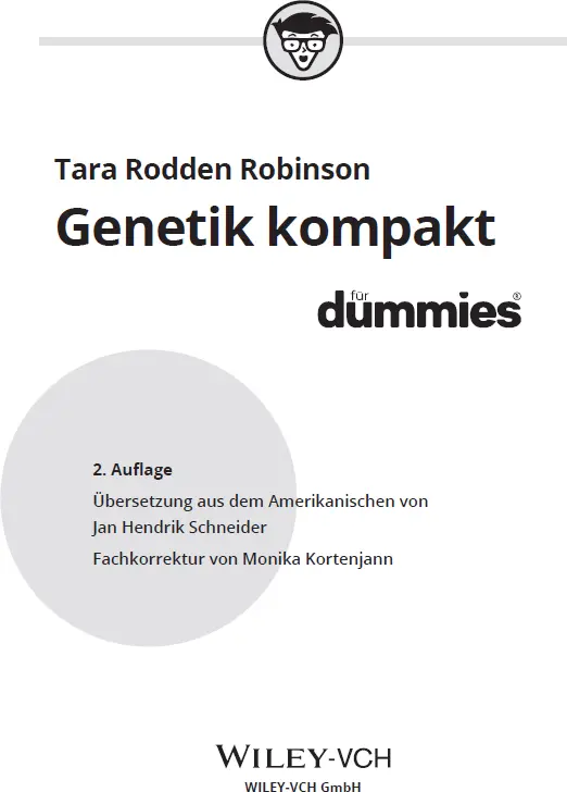 Genetik kompakt für Dummies Bibliografische Information der Deutschen - фото 2