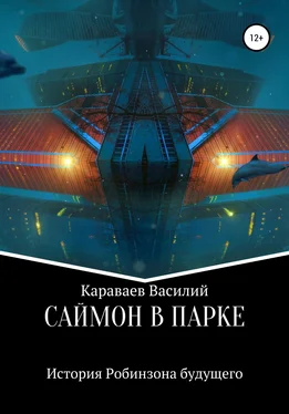 Василий Караваев Саймон в парке обложка книги