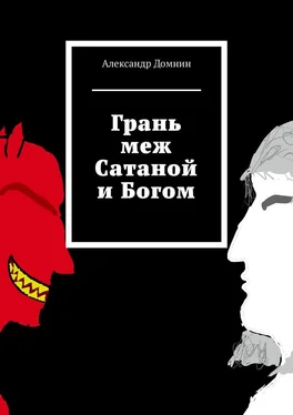 Александр Домнин Грань меж Сатаной и Богом обложка книги