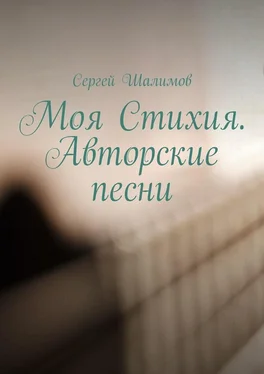 Сергей Шалимов Моя Стихия. Авторские песни обложка книги