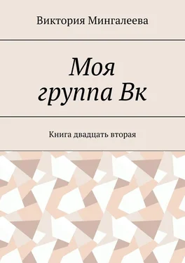 Виктория Мингалеева Моя группа Вк. Книга двадцать вторая обложка книги