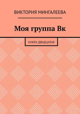 Виктория Мингалеева Моя группа Вк. Книга двадцатая обложка книги