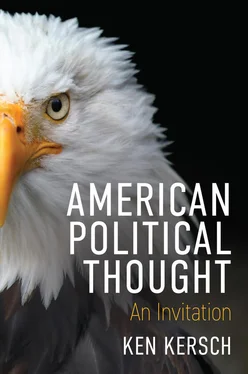 Ken Kersch American Political Thought обложка книги