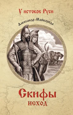 Александр Майборода Скифы. Исход обложка книги