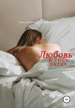 Елизавета Рассохина Любовь в трёх актах обложка книги