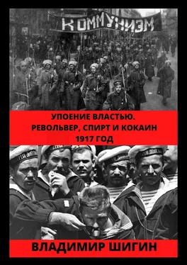 Владимир Шигин Упоение властью. Револьвер, спирт и кокаин. 1917 год обложка книги