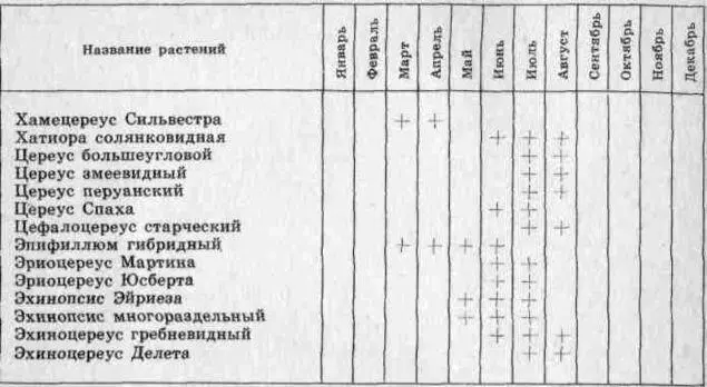 Примечание Знак означает цветение Время цветения зависит от климата - фото 17