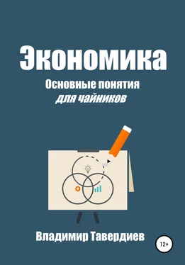 Владимир Тавердиев Экономика. Основные понятия для чайников обложка книги