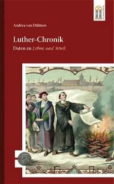 Andrea Van Dülmen Luther-Chronik обложка книги