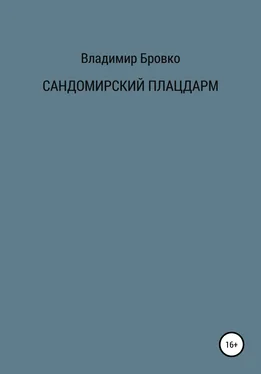 Владимир Бровко Сандомирский плацдарм обложка книги