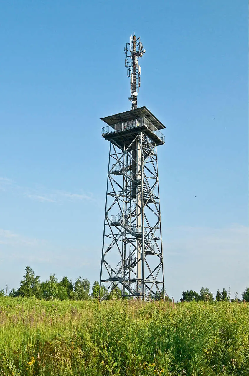 5 Hellebergturm Der Bundesstraße 8 von 56244 Freilingen nach Arnshöfen folgen - фото 12