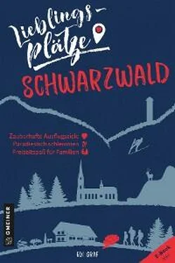 Edi Graf Lieblingsplätze Schwarzwald обложка книги