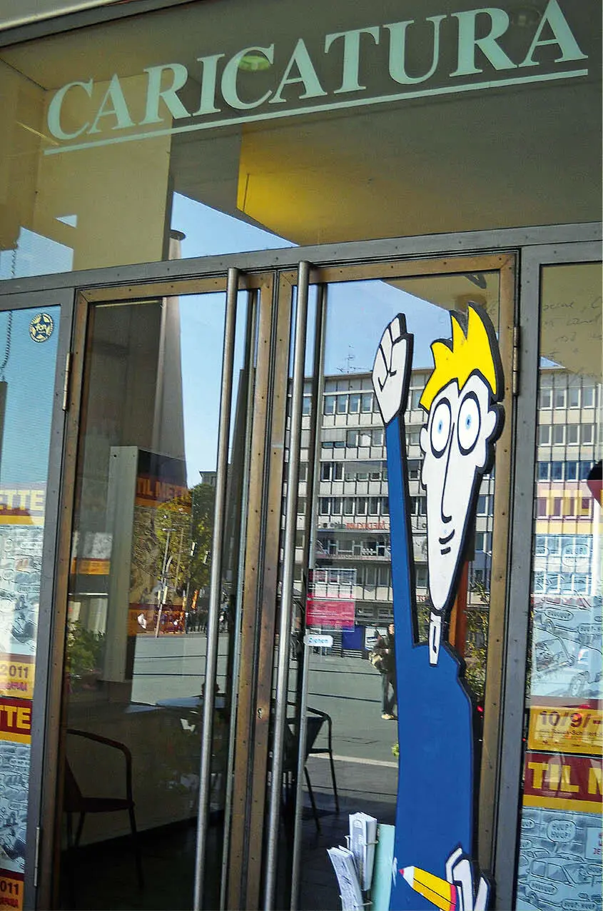 13 CARICATURA Galerie für Komische Kunst im Kulturbahnhof - фото 29