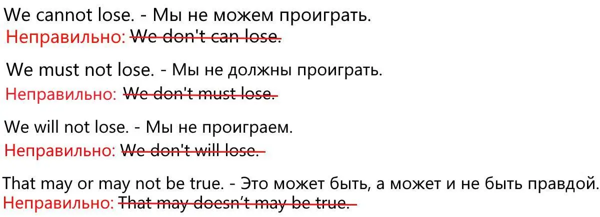 Еще несколько глаголов находятся на перепутье В частности глагол need обычно - фото 4