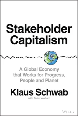 Klaus Schwab Stakeholder Capitalism обложка книги