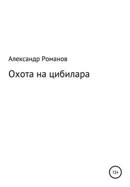 Александр Романов Охота на цибилара обложка книги