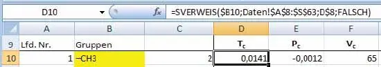 Das bedeutet dass aus der Tabelle Daten im Bereich A8S63 in der ersten Spalte - фото 76