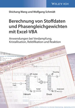 Wolfgang Schmidt Berechnung von Stoffdaten und Phasengleichgewichten mit Excel-VBA обложка книги