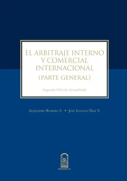 Alejandro Romero Seguel El arbitraje interno y comercial обложка книги