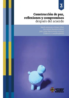 María Alejandra Gómez Vélez Construcción de paz, reflexiones y compromisos después del acuerdo обложка книги