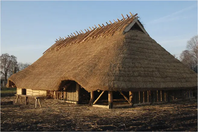 Figura 2Reconstrucción moderna de una vivienda de los siglos IIIII en - фото 5