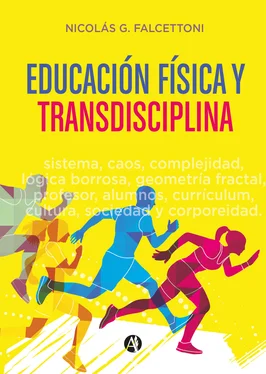 Nicolás G. Falcettoni Educación física y transdisciplina обложка книги