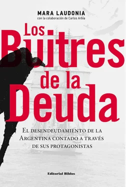 Mara Laudonia Los buitres de la deuda обложка книги