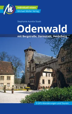 Stephanie Aurelia Staab Odenwald Reiseführer Michael Müller Verlag обложка книги