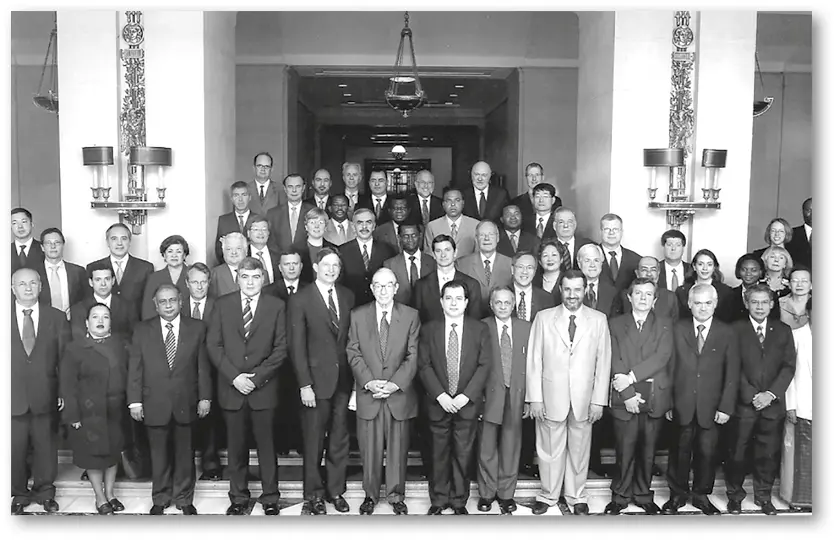 Participando en una reunión de supervisores y banqueros centrales en la Reserva - фото 2