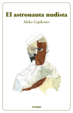 Aleko Capilouto El astronauta nudista обложка книги