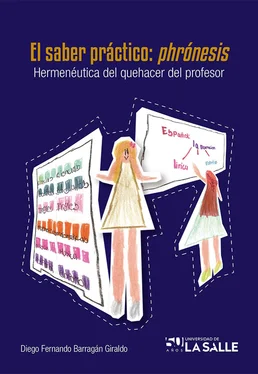 Diego Fernando Barragán Giraldo El saber práctico: phrónesis обложка книги